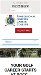 Mobile Screenshot of golfcollege.edu